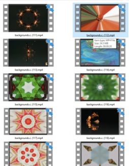 Backgrounds Stock Videos Seven – V2 MRR Video
