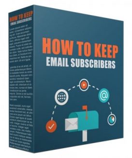 How To Keep Your Email Subscribers Giveaway Rights Video With Audio