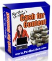 Cash For Content MRR Ebook