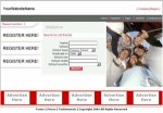 Classmates Website Red Personal Use Template