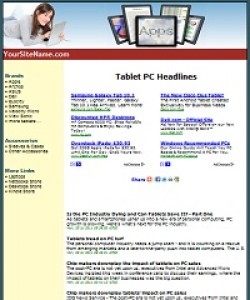 Tablets Site Plr Template