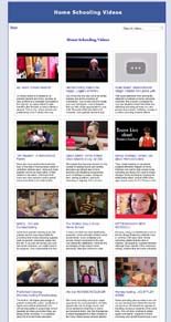 Home Schooling Video Site Builder MRR Software