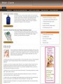 Skin Care Niche Blog PLR Template 