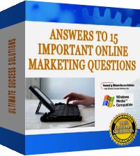 Answers To 15 Important Marketing Questions PLR Ebook