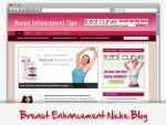 Breast Enhancement Niche Blog Personal Use Template