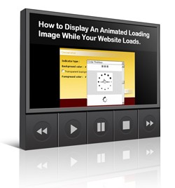 Website Loading Image PLR Video