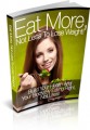 Eat More Not Less To Lose Weight Give Away Rights Ebook 