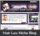 Hair Loss Niche Blog Personal Use Template 