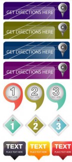 Mobile Badges And Buttons Personal Use Graphic