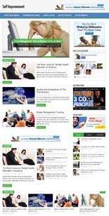 Self Improvement Niche Blog Personal Use Template