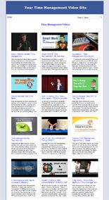Time Management Video Site Builder MRR Software