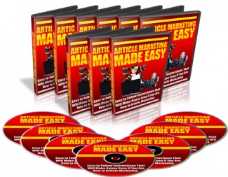Article Marketing Made Easy Mrr Video