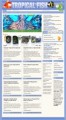 Tropical Fish WordPress Theme Personal Use Template
