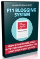 F11 Blogging System PLR Video 