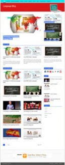 Language Blog PLR Template