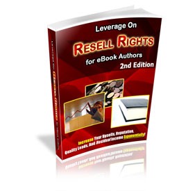 Leverage On Resell Rights Mrr Ebook