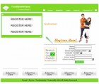 Classmates Website Green Personal Use Template