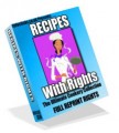 Recipes With Rights MRR Ebook