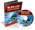 Blog List Explosion PLR Video With Audio