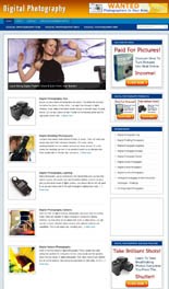 Digital Photography Niche Blog Personal Use Template With Video