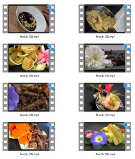 Food Stock Videos Three – V2 MRR Video