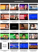 Learn Spanish Instant Mobile Video Site MRR Software