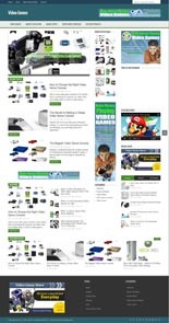 Video Game Niche Blog Personal Use Template