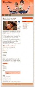 Family And Children Templates Plr Template