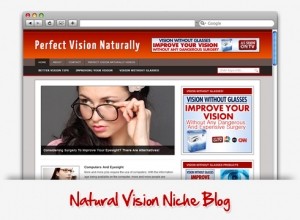 Natural Vision Niche WordPress Theme Personal Use Template