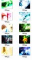 Abstract Image Collection Resale Rights Graphic