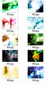 Abstract Image Collection Resale Rights Graphic