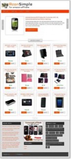 Azonsimple WordPress Theme Personal Use Template