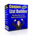 Coupon List Builder MRR Software 