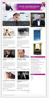 Depression Niche Blog PLR Template