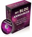 My Blog Announcer PLR Software