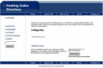 Hosting Index Directory Blue Personal Use Template
