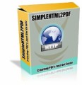 Simple HTML 2 PDF Resale Rights Script