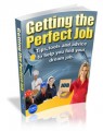 Getting The Perfect Job Mrr Ebook
