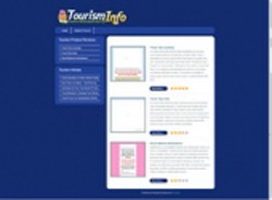 Tourism Review Site PLR Template