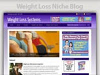 Weight Loss Niche Blog Personal Use Template With Video