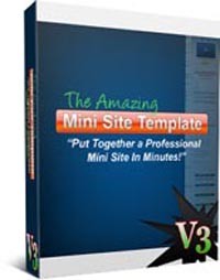 Amazing Mini Site Template V3 Personal Use Template