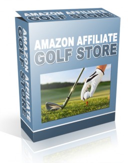 Amazon Affiliate Golf Store PLR Template