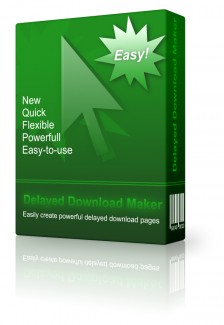 Delayed Download Maker MRR Software