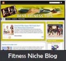 Fitness Niche Blog Personal Use Template 