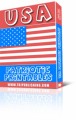 Usa Patriotic Printables Coloring Book MRR Ebook 