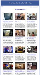 Wheelchair Lifts Video Site Builder MRR Software