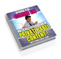 How To Cash In With Your Own Private Label Content ...