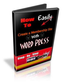 How To Create A Membership Site With WordPress Resale Rights Video