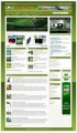 Golf Blog Theme Plr Template