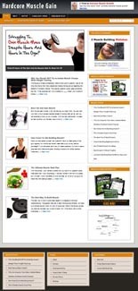 Muscle Gain Blog Personal Use Template With Video